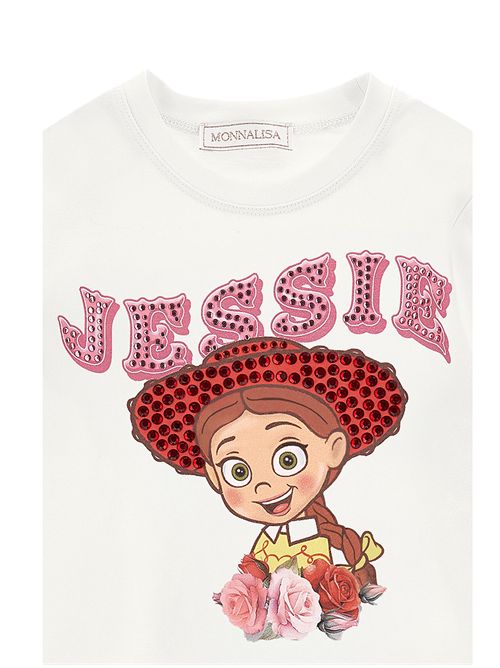 T-shirt, bambina, logata. MONNALISA | 19H602 80040001